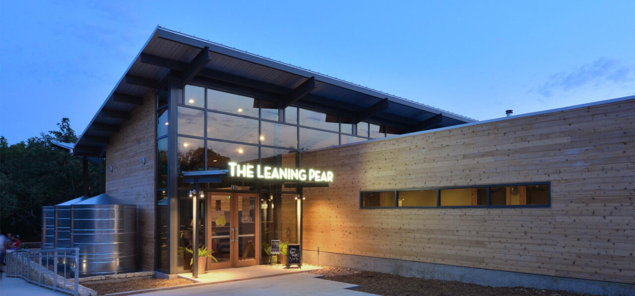Pear Building Design The Leaning Pear - Overland Partners